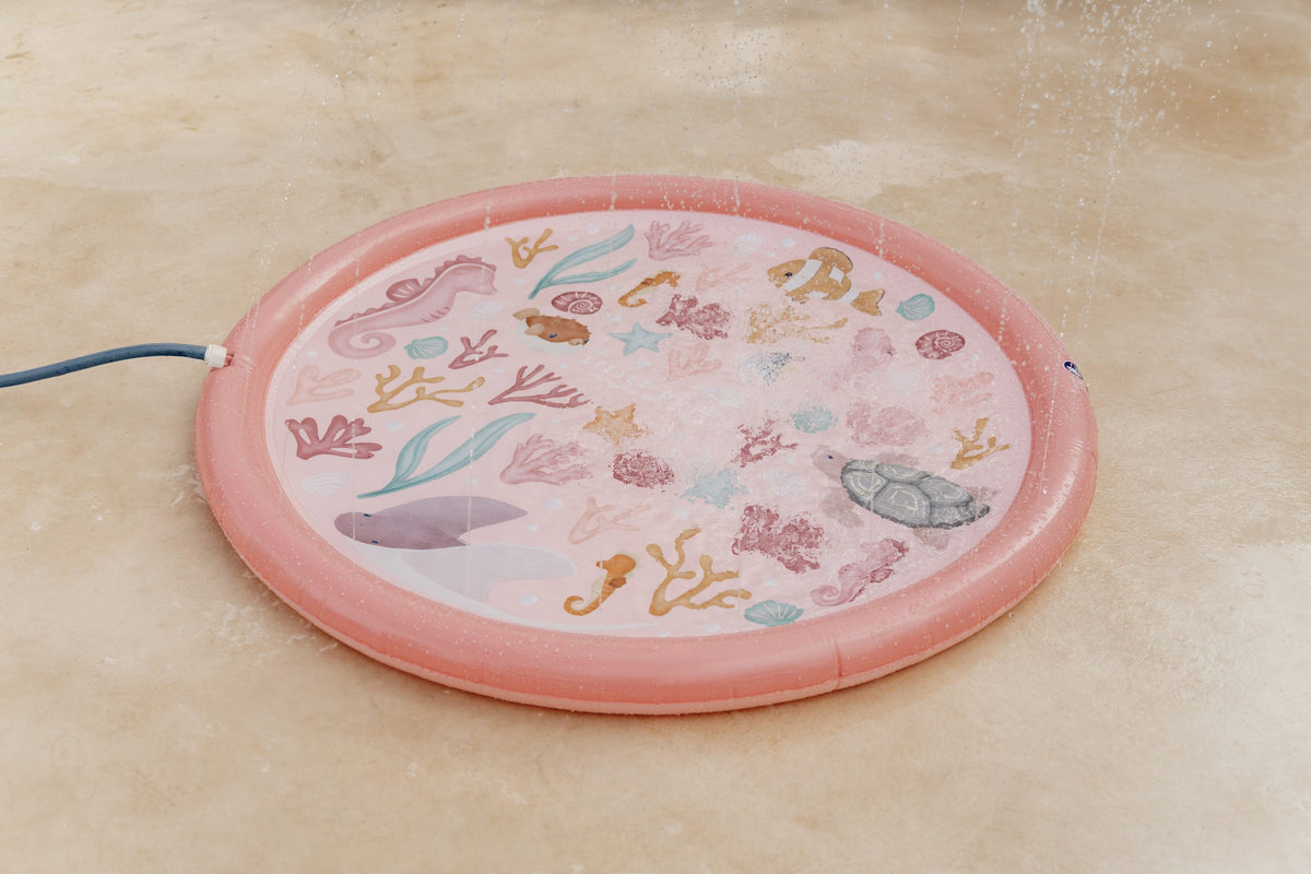 Little Dutch waterspeelmat "Ocean" - roze