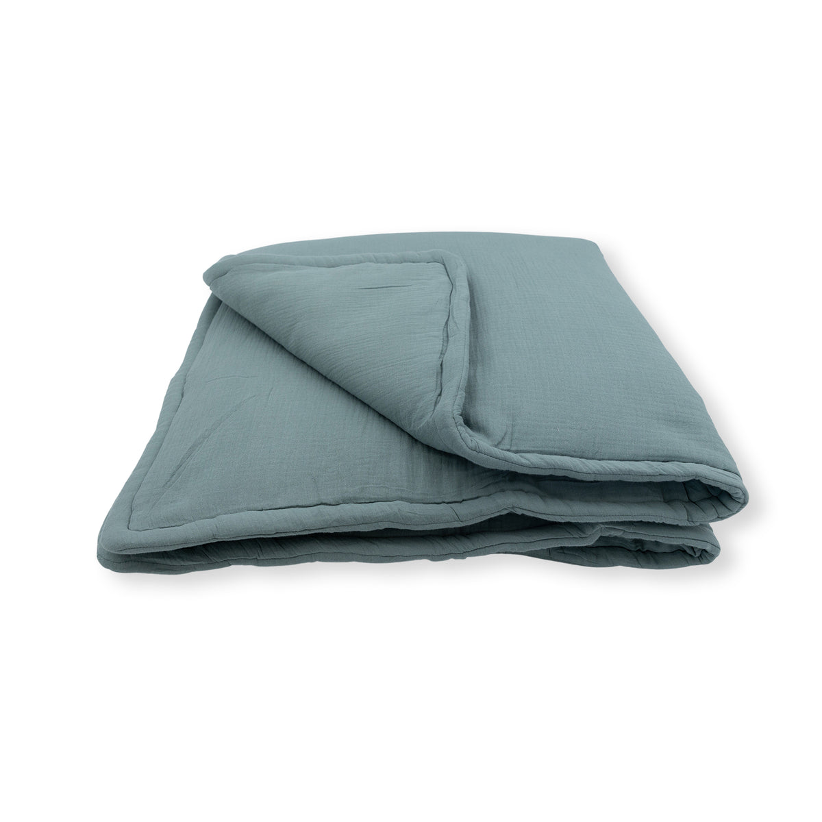 Zwergensache Krabbeldecke "110x110 cm" - Mint