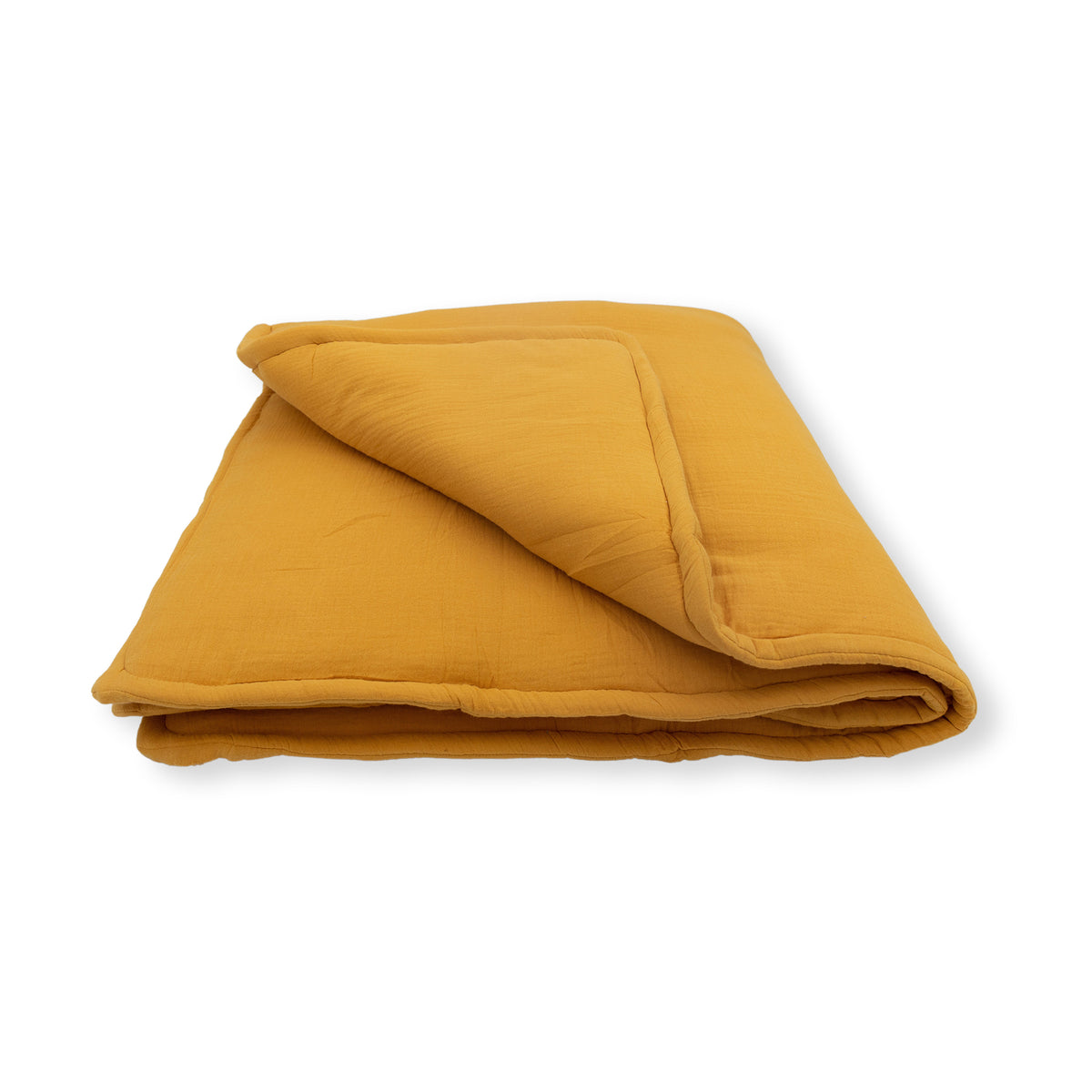 Zwergensache Krabbeldecke "110x110 cm" - Orange