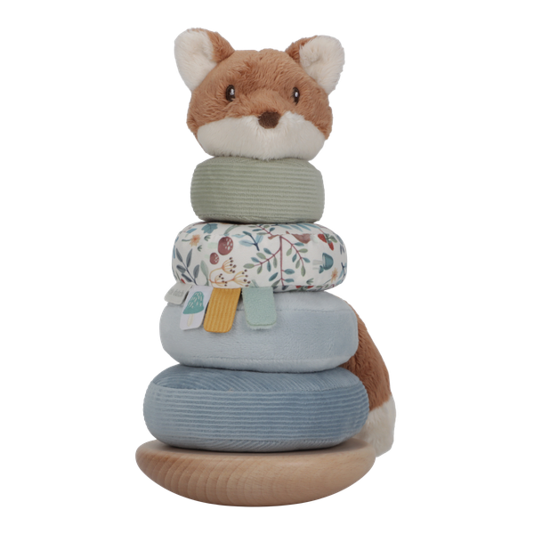 Little Dutch zachte stapeltoren met ringen "Forest Friends"