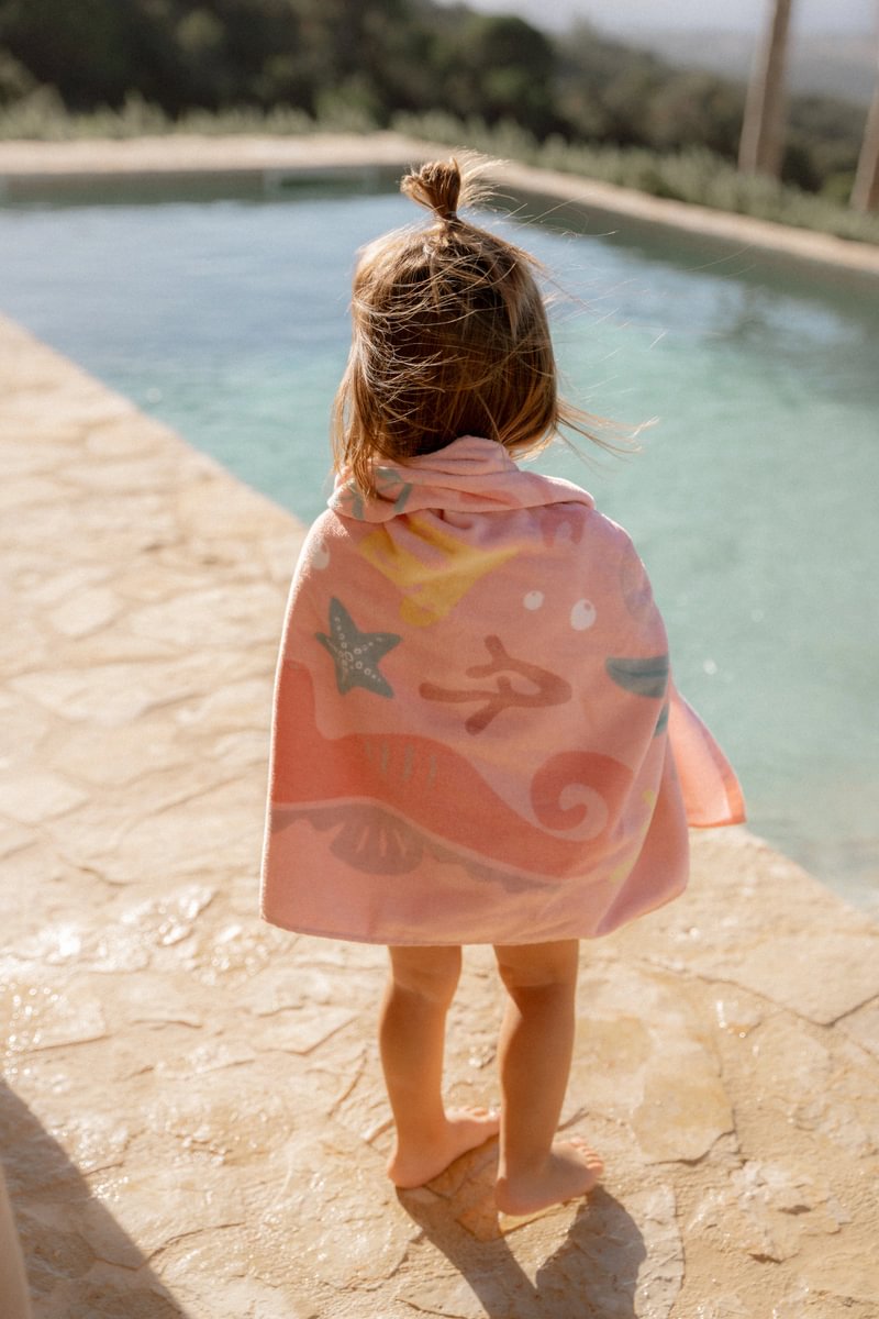 Strandlaken Ocean - Roze