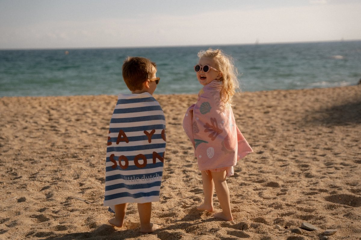 Strandlaken Ocean - Roze
