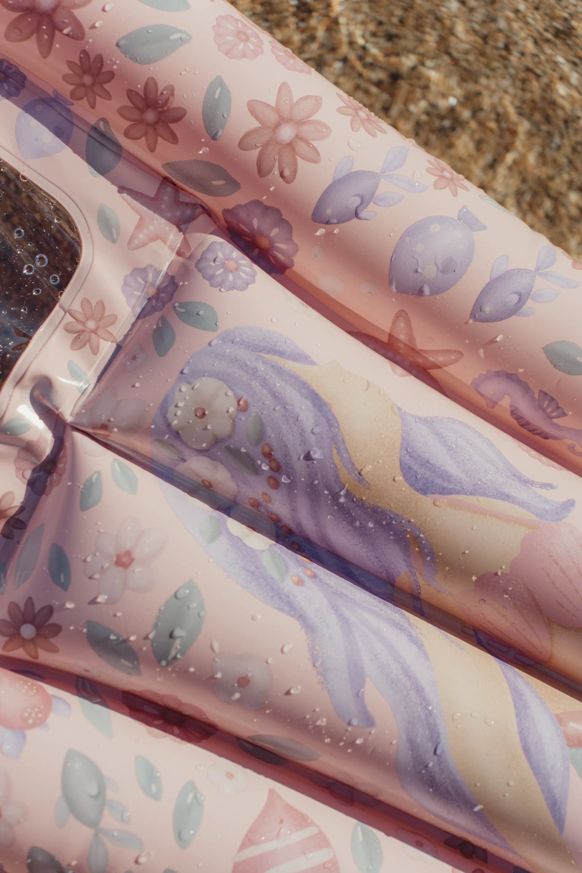 Little Duch Luftmatratze mit Flosse Dreamy Mermaid
