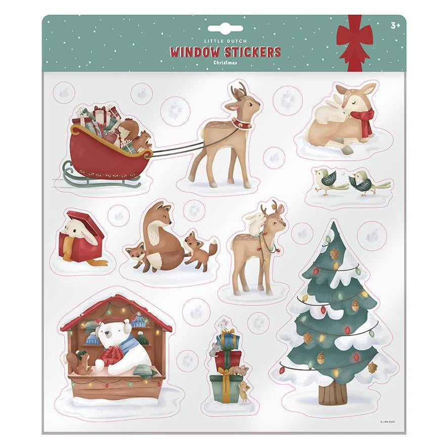 Little Dutch Fenster Sticker Weihnachten