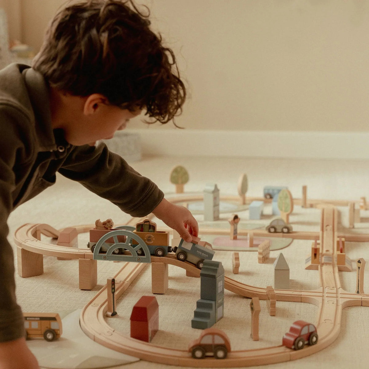 Little Dutch houten trein XXL