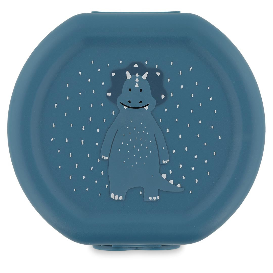 Trixie snackbox met clip - set van 2 - Mr. Treceratops 