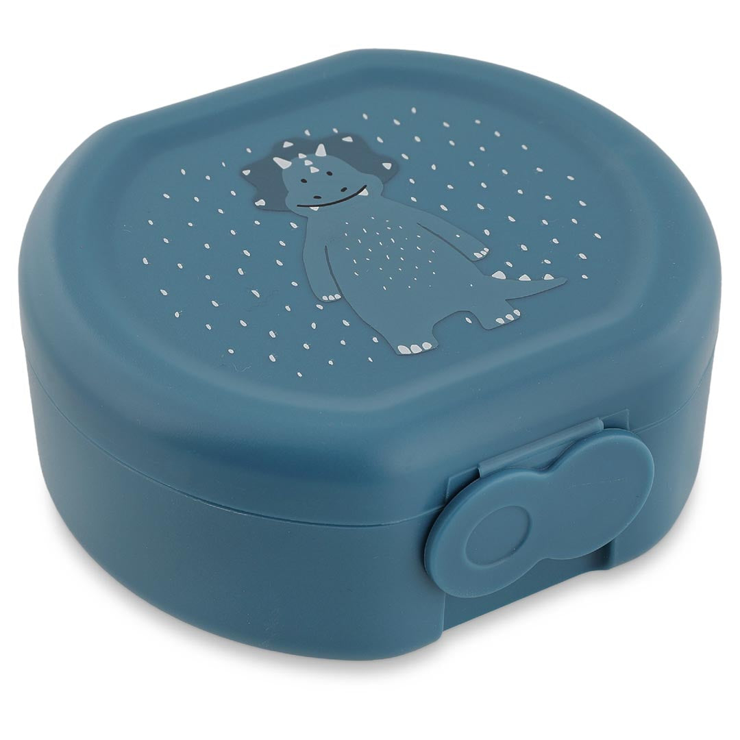 Trixie snackbox met clip - set van 2 - Mr. Treceratops 
