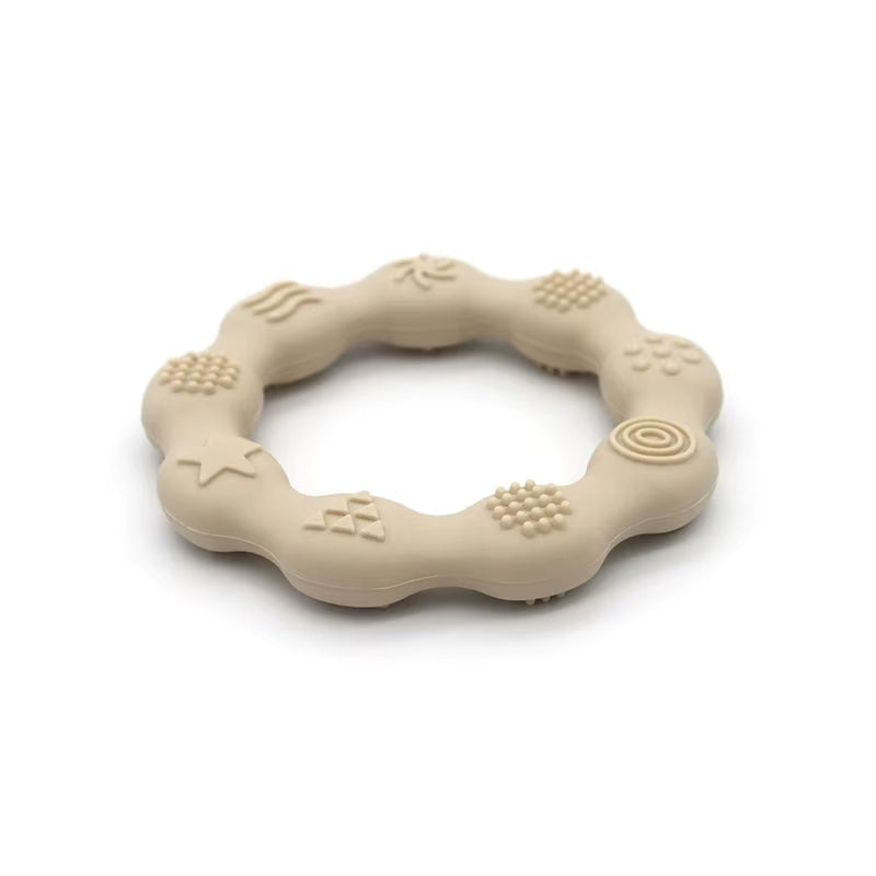 Zwergensache Beißring Silikon rund