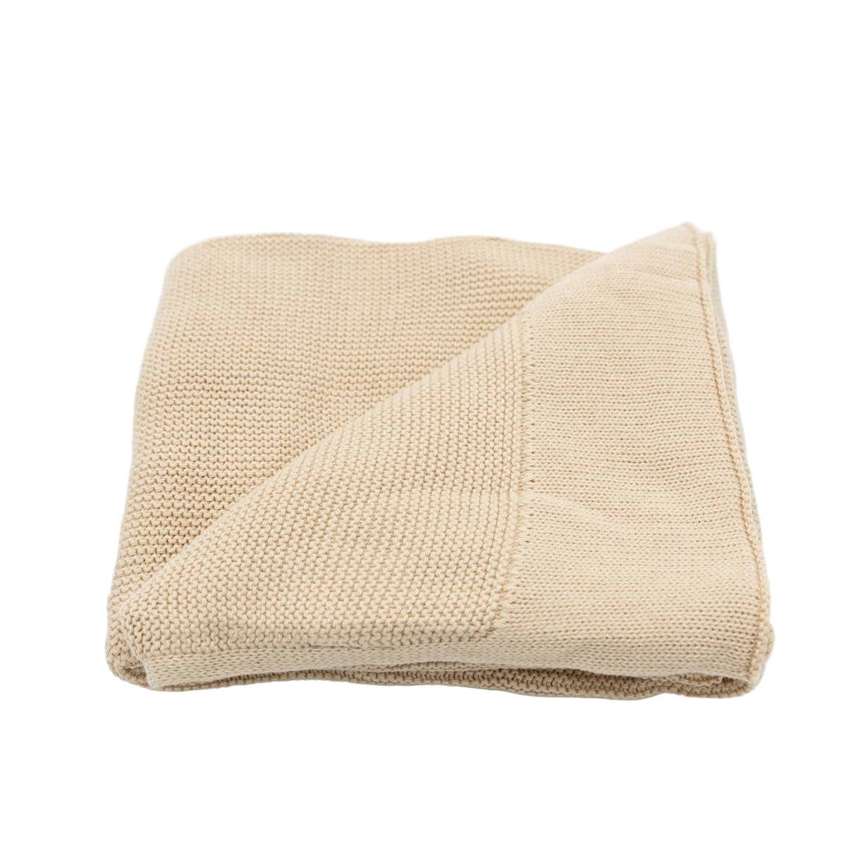Zwergensache Strickdecke Beige "70x110cm"