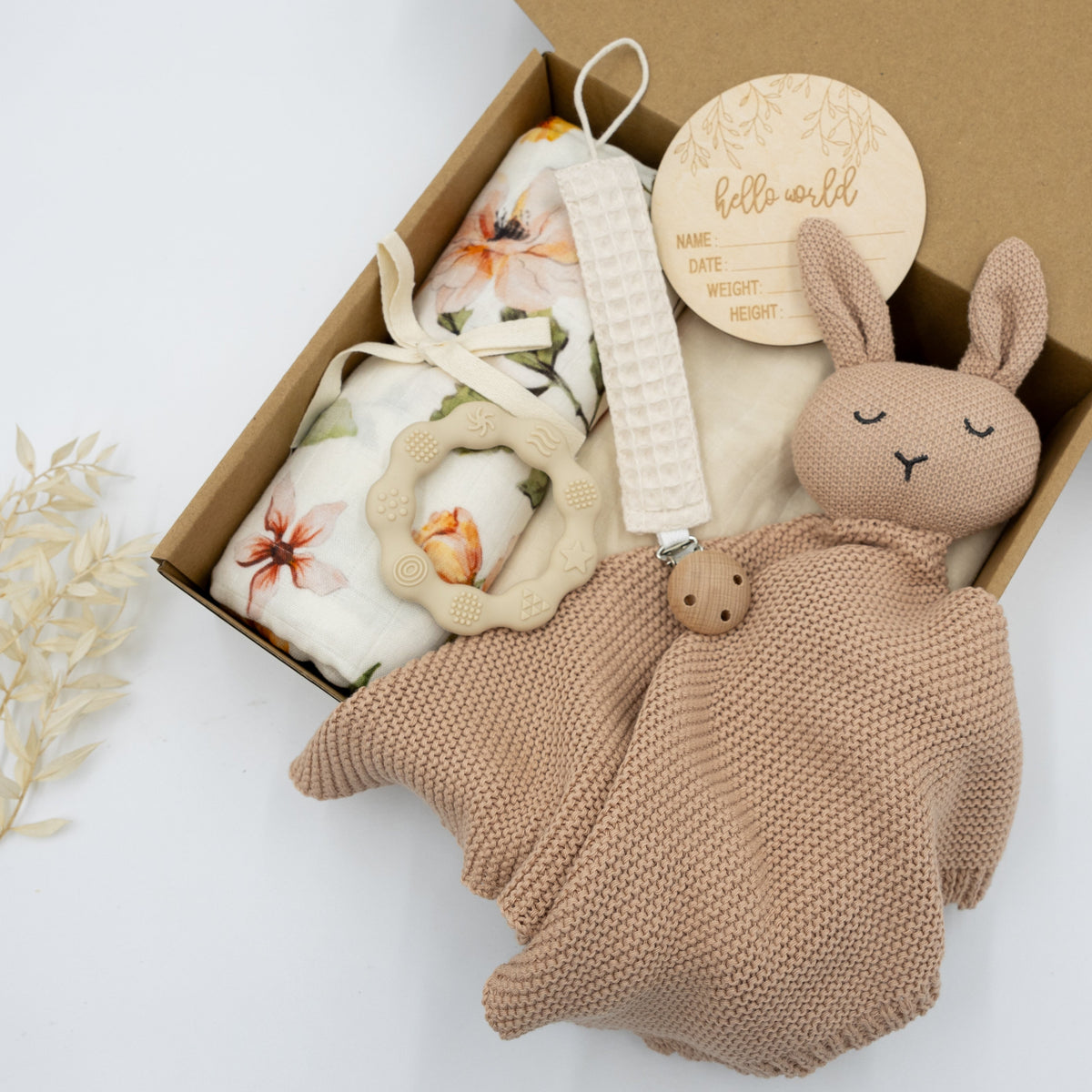 Zwergensache Geschenkset groß "Hase"